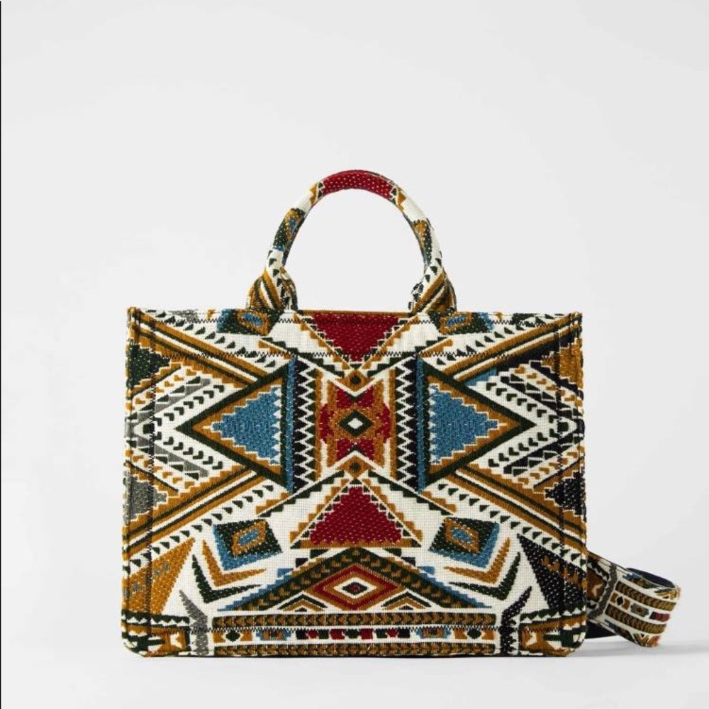 ISO Zara Geometrical Tote Bag